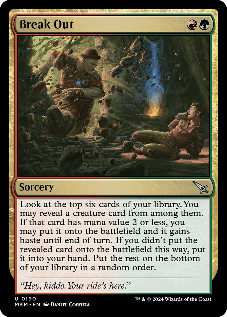 Break Out (MKM-190) - Murders at Karlov Manor Foil