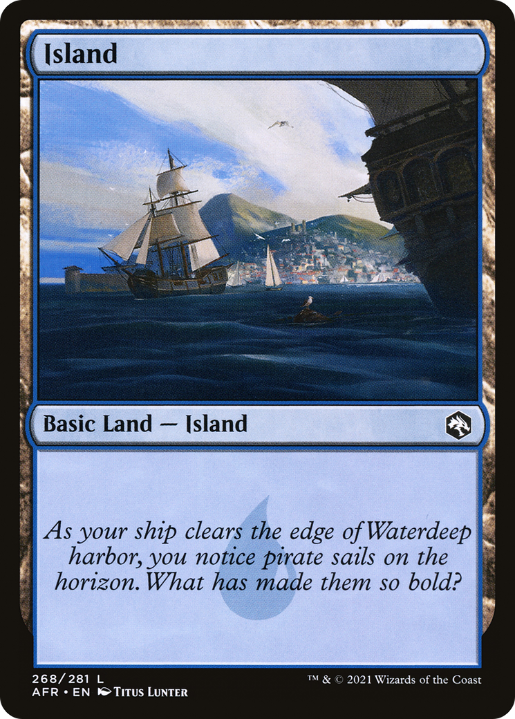 Island (AFR-268) - Adventures in the Forgotten Realms Foil