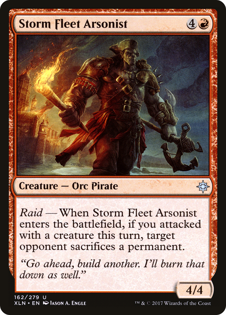 Storm Fleet Arsonist (XLN-162) - Ixalan