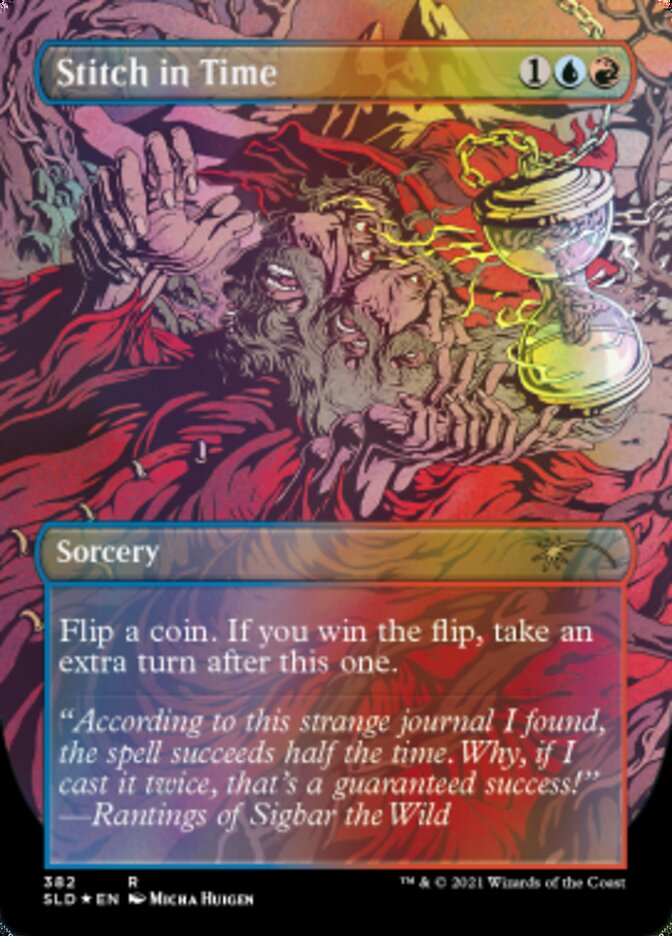 Stitch in Time // Stitch in Time (SLD-382) - Secret Lair Drop (Borderless) Foil