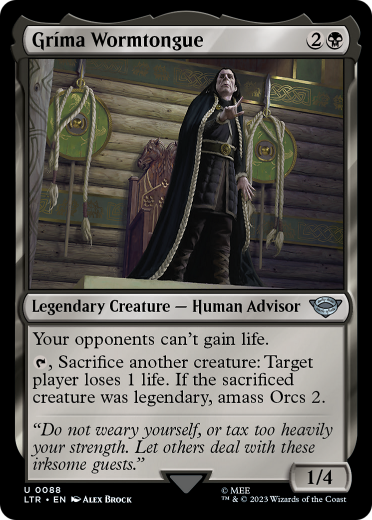 Gríma Wormtongue (LTR-088) - The Lord of the Rings: Tales of Middle-earth