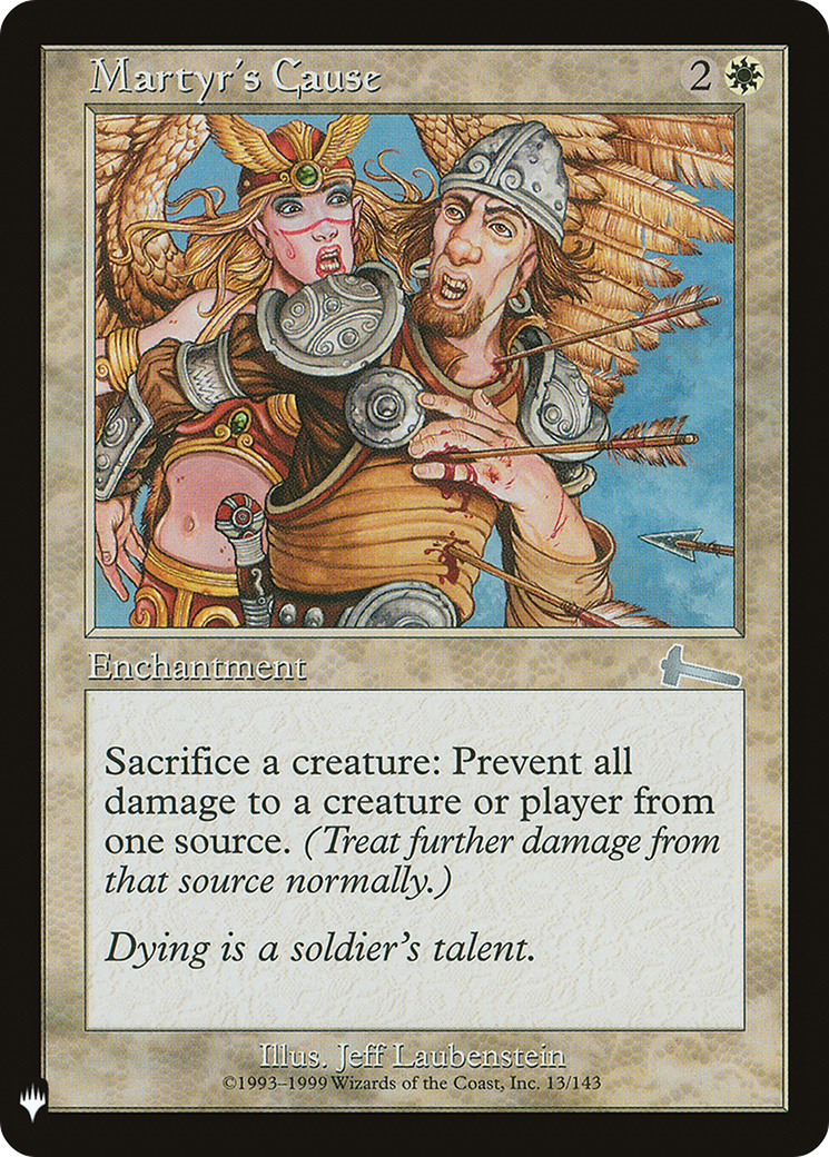 Martyr's Cause (LIST-ULG-13) - The List