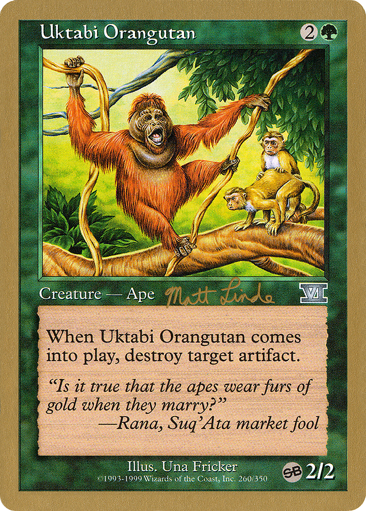Uktabi Orangutan (WCD-ML260SB) - World Championship Decks 1999