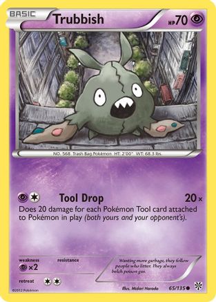 Trubbish 065/135 - Plasma Storm Reverse Holofoil
