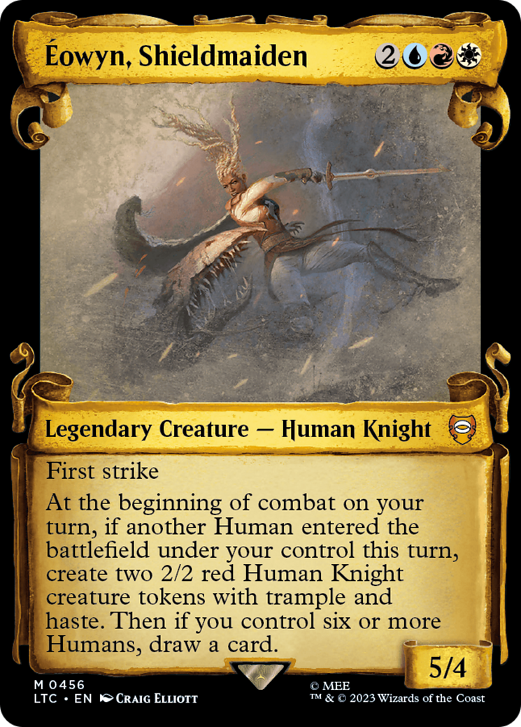 Éowyn, Shieldmaiden (LTC-456) - Tales of Middle-earth Commander: (Showcase)