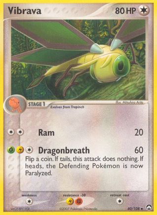 Vibrava 040/108 - Power Keepers Reverse Holofoil