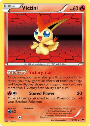 Victini 014/101 - Noble Victories Reverse Holofoil