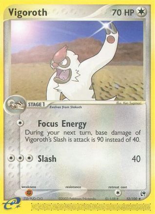 Vigoroth 052/100 - Sandstorm