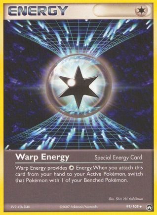 Warp Energy 091/108 - Power Keepers Reverse Holofoil