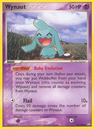 Wynaut 070/108 - Power Keepers - Reverse Holofoil