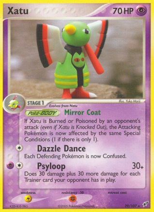 Xatu 029 - Deoxys - Reverse Holofoil