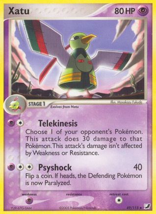 Xatu 049 - Unseen Forces - Reverse Holofoil