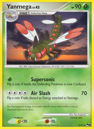 Yanmega 005/17 - POP Series 8 Holofoil