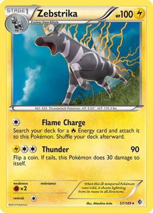 Zebstrika 057/149 - Boundaries Crossed Reverse Holofoil