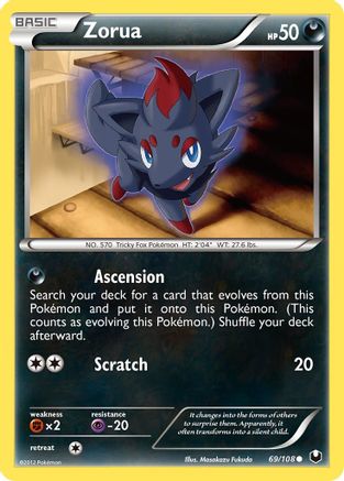 Zorua 069/108 - Dark Explorers
