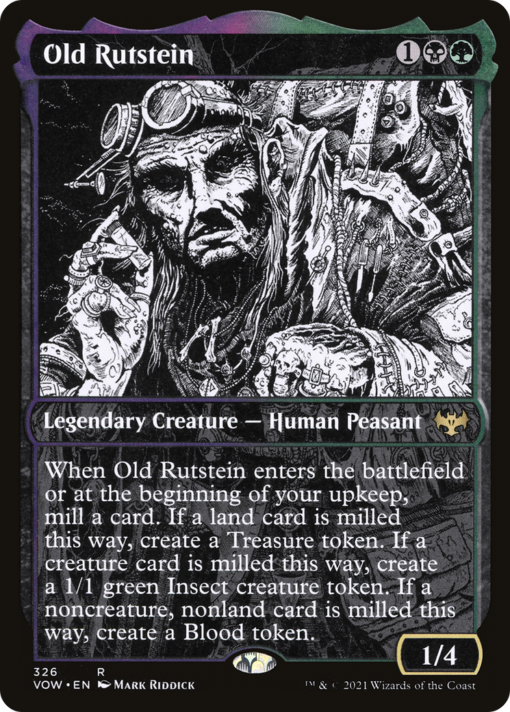 Old Rutstein (VOW-326) - Innistrad: Crimson Vow: (Showcase)
