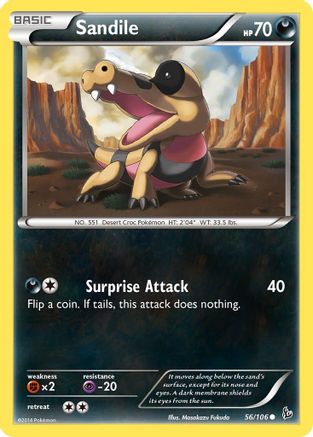 Sandile 056/106 - XY Flashfire