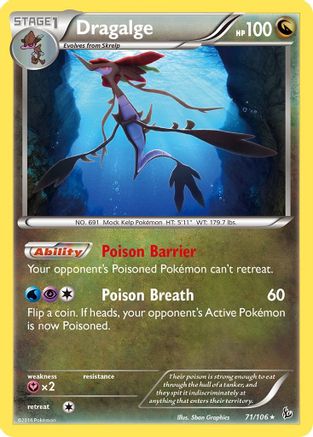 Dragalge 071/106 - XY Flashfire