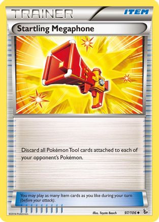 Startling Megaphone 097/106 - XY Flashfire