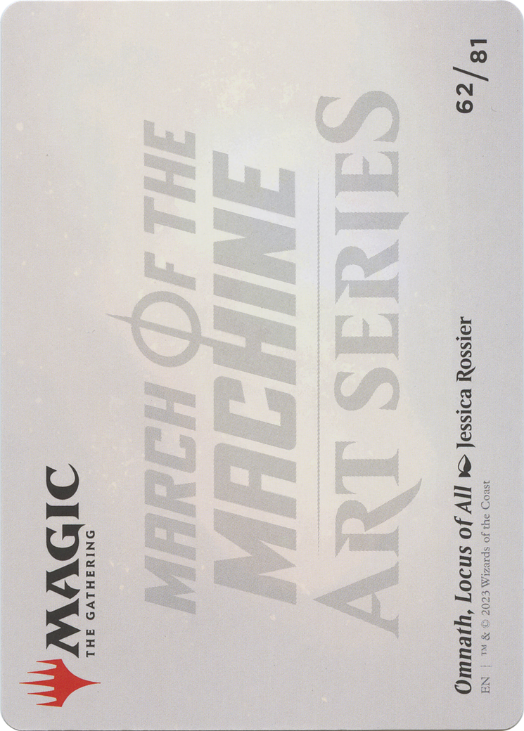 Omnath, Locus of All // Omnath, Locus of All (AMOM-062) - March of the Machine Art Series (Borderless)