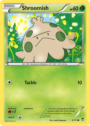 Shroomish 006/111 - XY Furious Fists