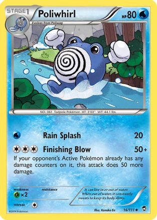 Poliwhirl 016/111 - XY Furious Fists