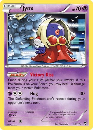 Jynx 037/111 - XY Furious Fists Reverse Holofoil
