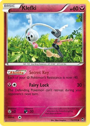 Klefki 073/111 - XY Furious Fists Reverse Holofoil