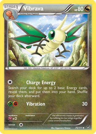 Vibrava 075/111 - XY Furious Fists