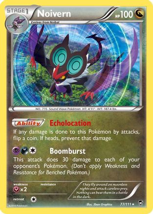 Noivern 077/111 - XY Furious Fists Holofoil