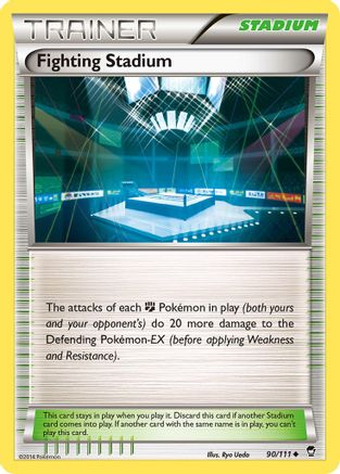Fighting Stadium 090/111 - XY Furious Fists