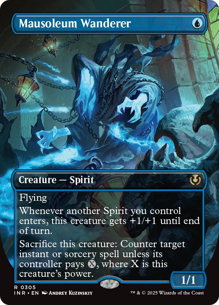 Mausoleum Wanderer (Borderless) (INR-305) - Innistrad Remastered (Borderless) Foil