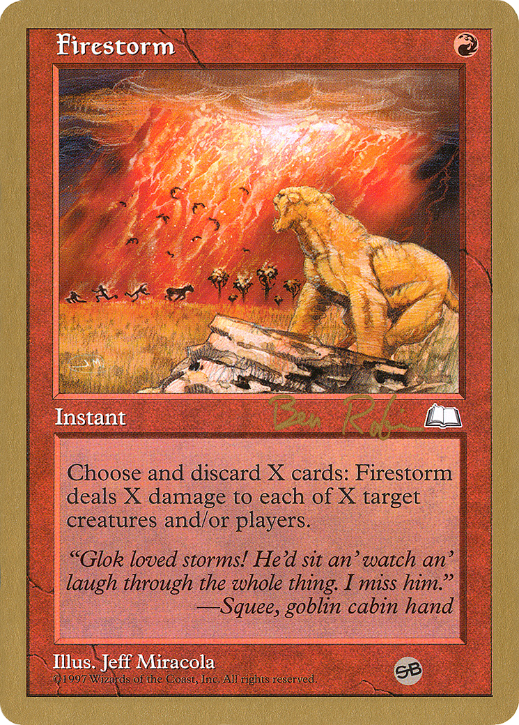 Firestorm (WCD-) - World Championship Decks 1998