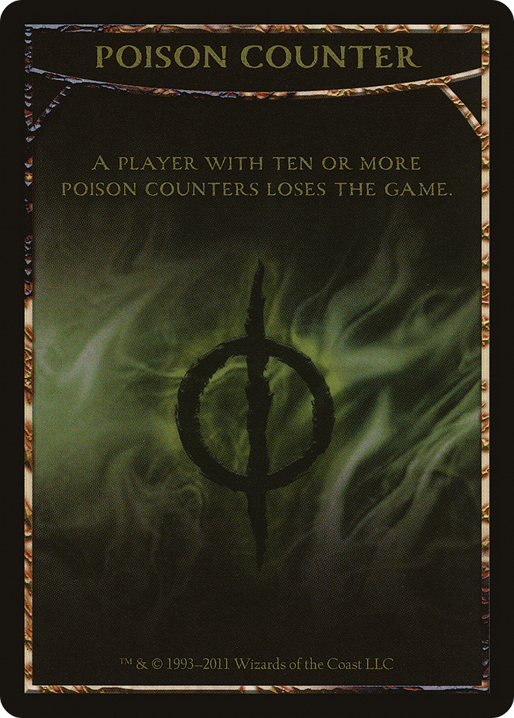 Poison Counter (MBS-006) - Mirrodin Besieged Tokens