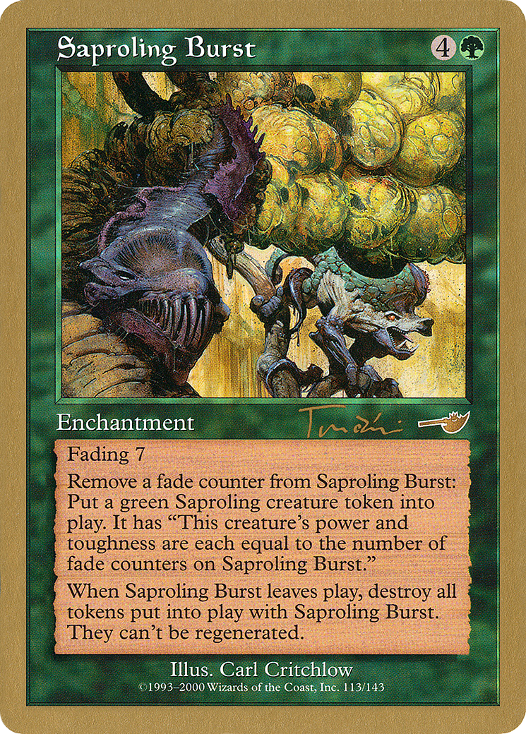 Saproling Burst (WCD-JT113) - World Championship Decks 2001