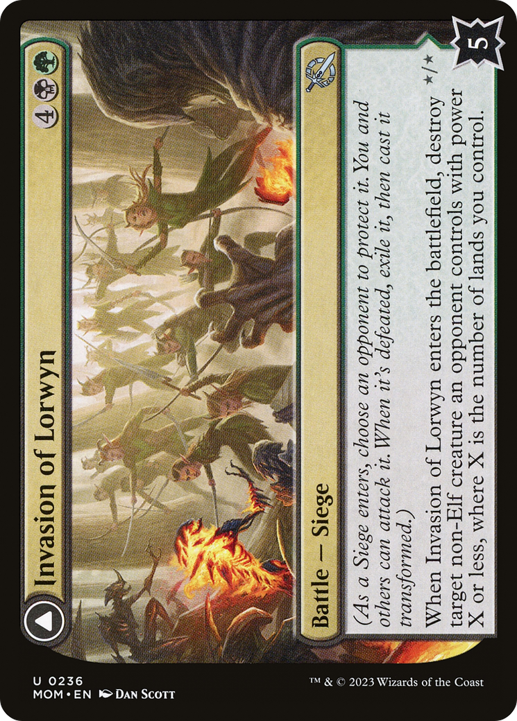 Invasion of Lorwyn // Winnowing Forces (MOM-236) - March of the Machine