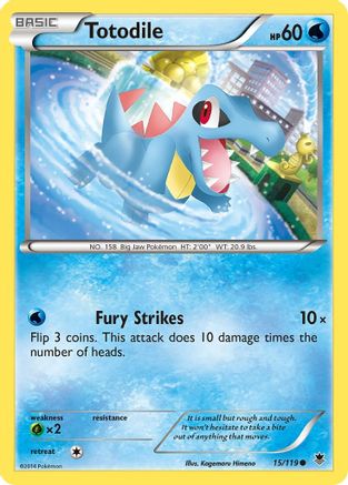 Totodile 015/119 - XY Phantom Forces
