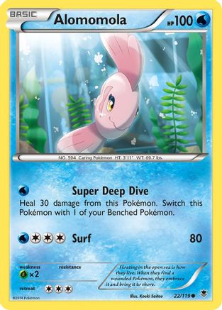Alomomola 022/119 - XY Phantom Forces