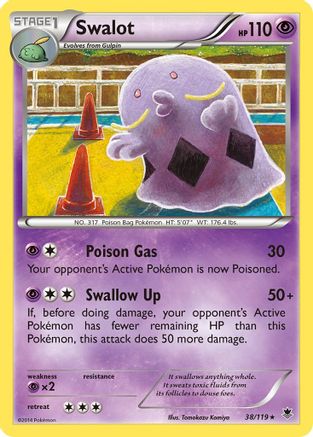 Swalot 038/119 - XY Phantom Forces