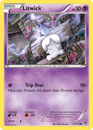 Litwick 041/119 - XY Phantom Forces