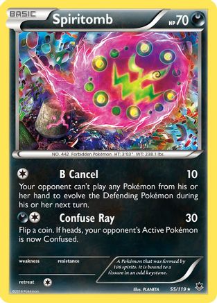 Spiritomb 055/119 - XY Phantom Forces