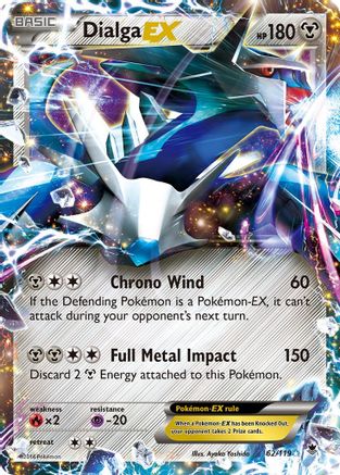 Dialga EX 062/119 - XY Phantom Forces Holofoil