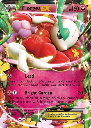 Florges EX 067/119 - XY Phantom Forces Holofoil