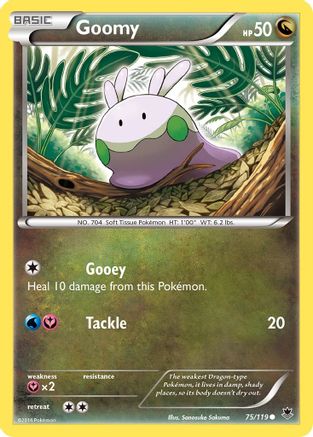 Goomy 075/119 - XY Phantom Forces Reverse Holofoil