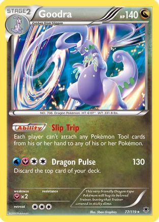 Goodra 077/119 - XY Phantom Forces Reverse Holofoil