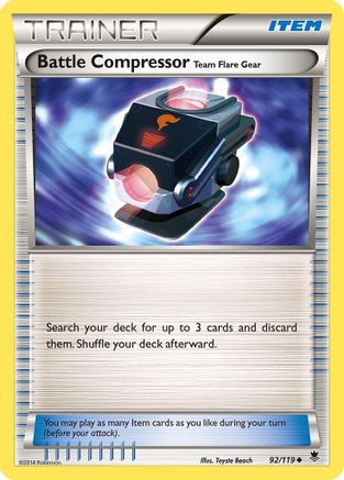 Battle Compressor 092/119 - XY Phantom Forces