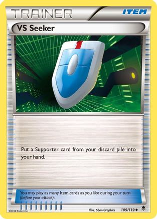 VS Seeker 109/119 - XY Phantom Forces Reverse Holofoil
