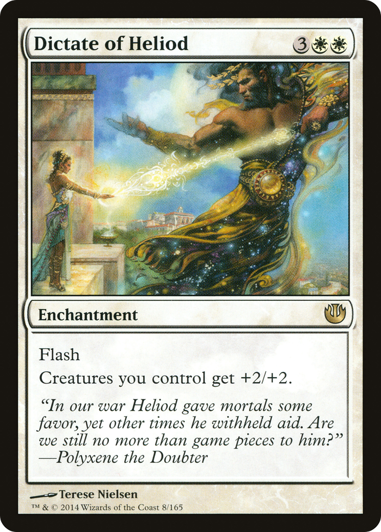 Dictate of Heliod (JOU-008) - Journey into Nyx Foil