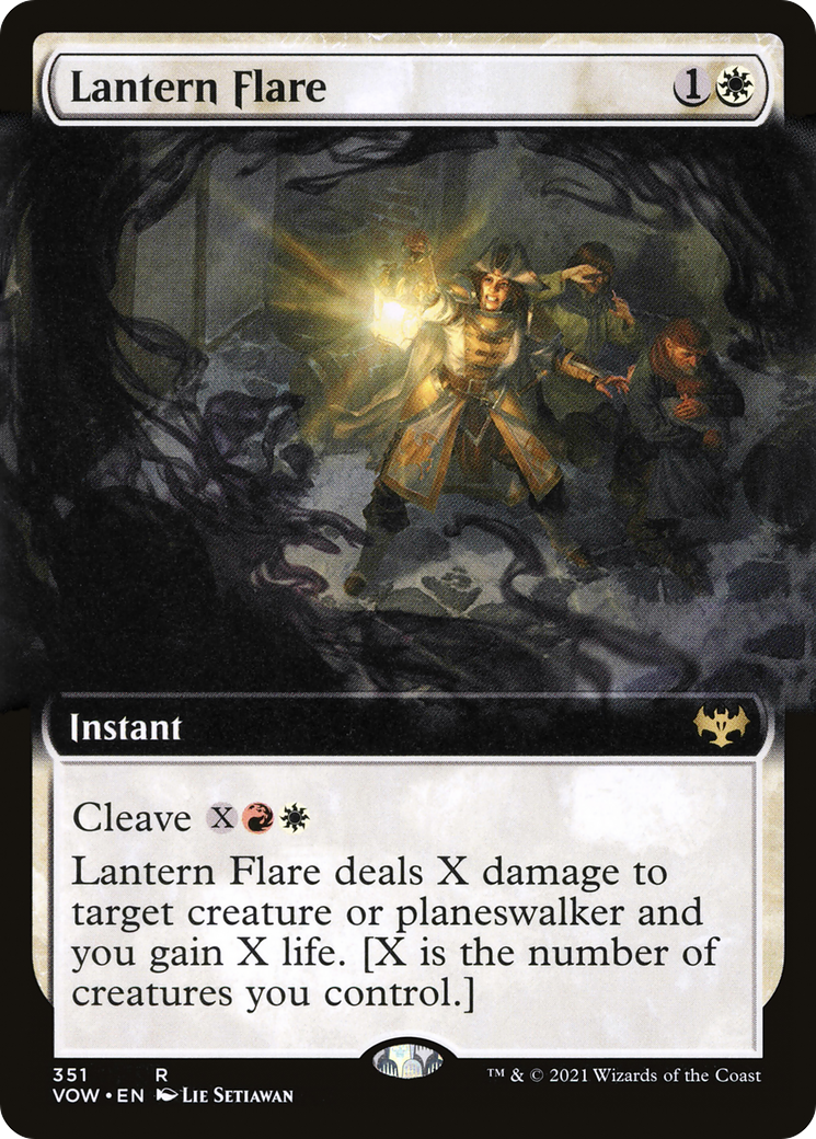 Lantern Flare (VOW-351) - Innistrad: Crimson Vow: (Extended Art)