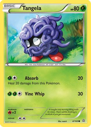 Tangela 004/160 - XY Primal Clash